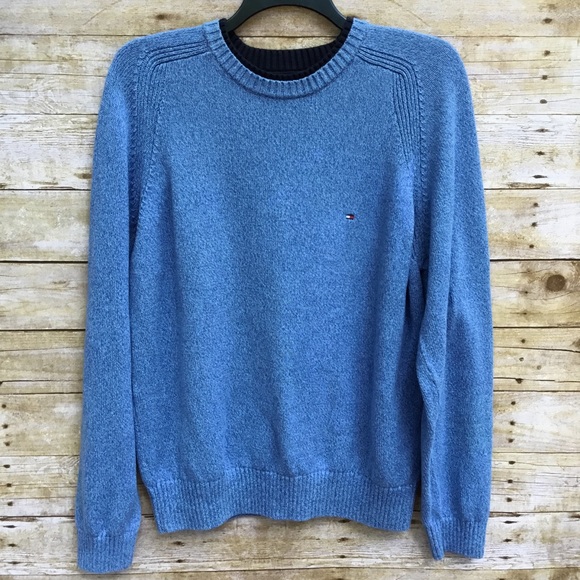 light blue tommy hilfiger jumper